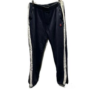 Polo Ralph Lauren Navy and white joggers size: M